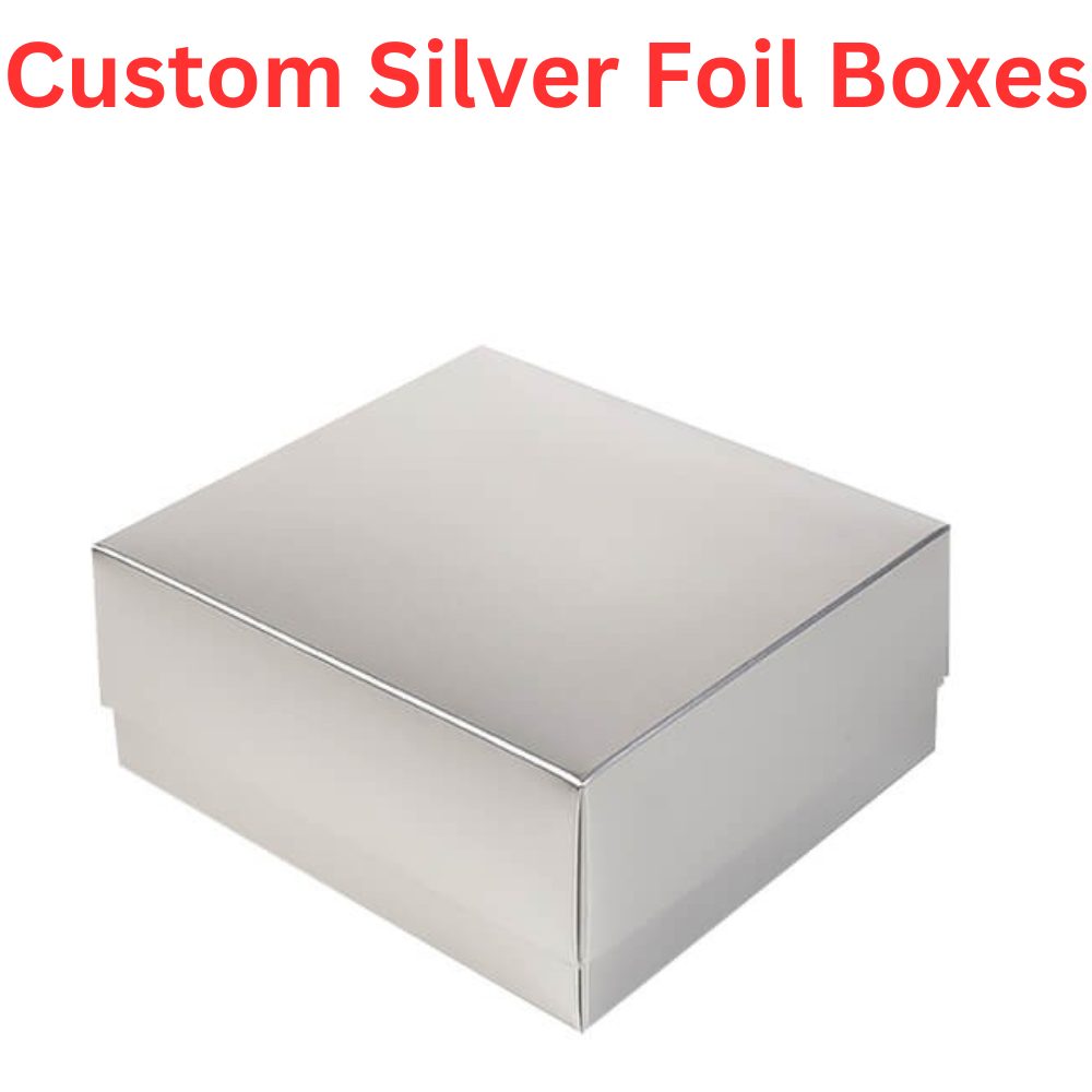 Custom silver foil boxes